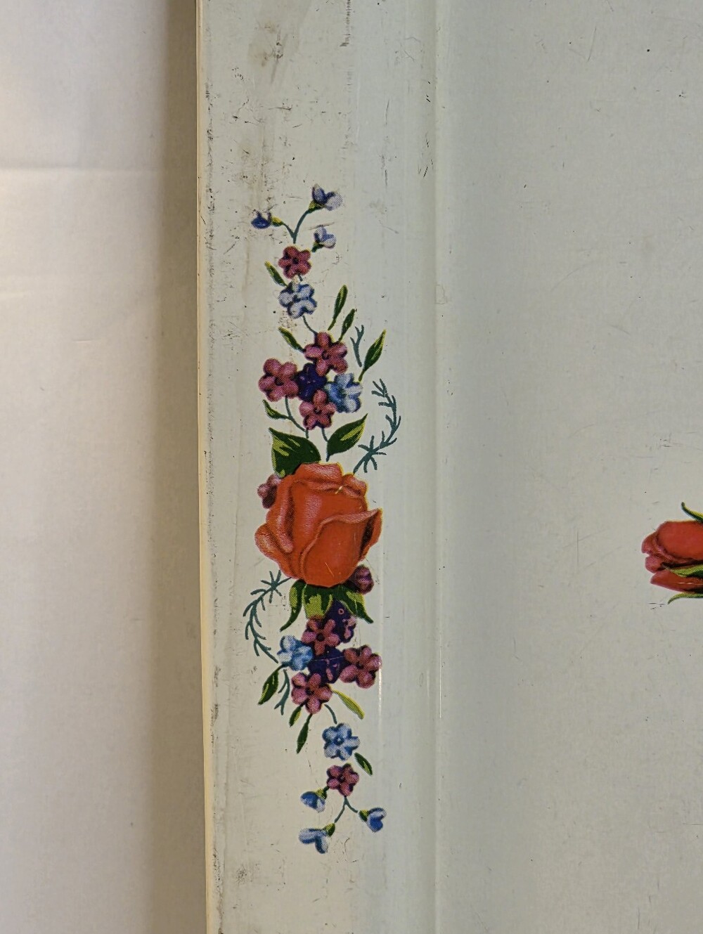 Vintage Lithographed Metal Serving Tray Wall Art Authentic Retro Home Decor - Picture 3 of 7